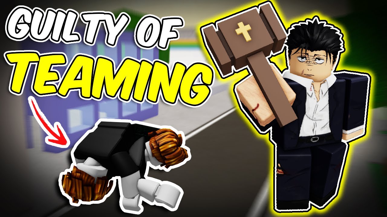 Defense Attorney Gets REVENGE on Teamers! (Roblox Jujutsu Shenanigans)