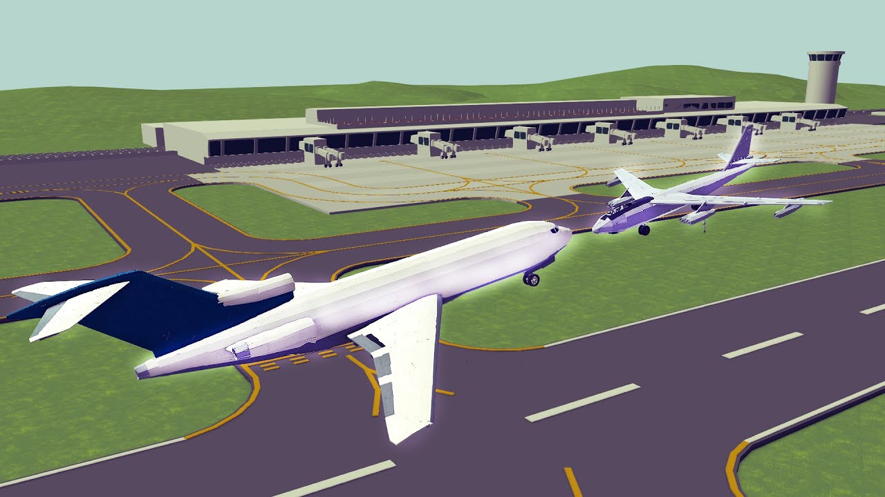 AIRPLANE CRASHES AT RUNWAY DEPARTURE #4 | BESIEGE