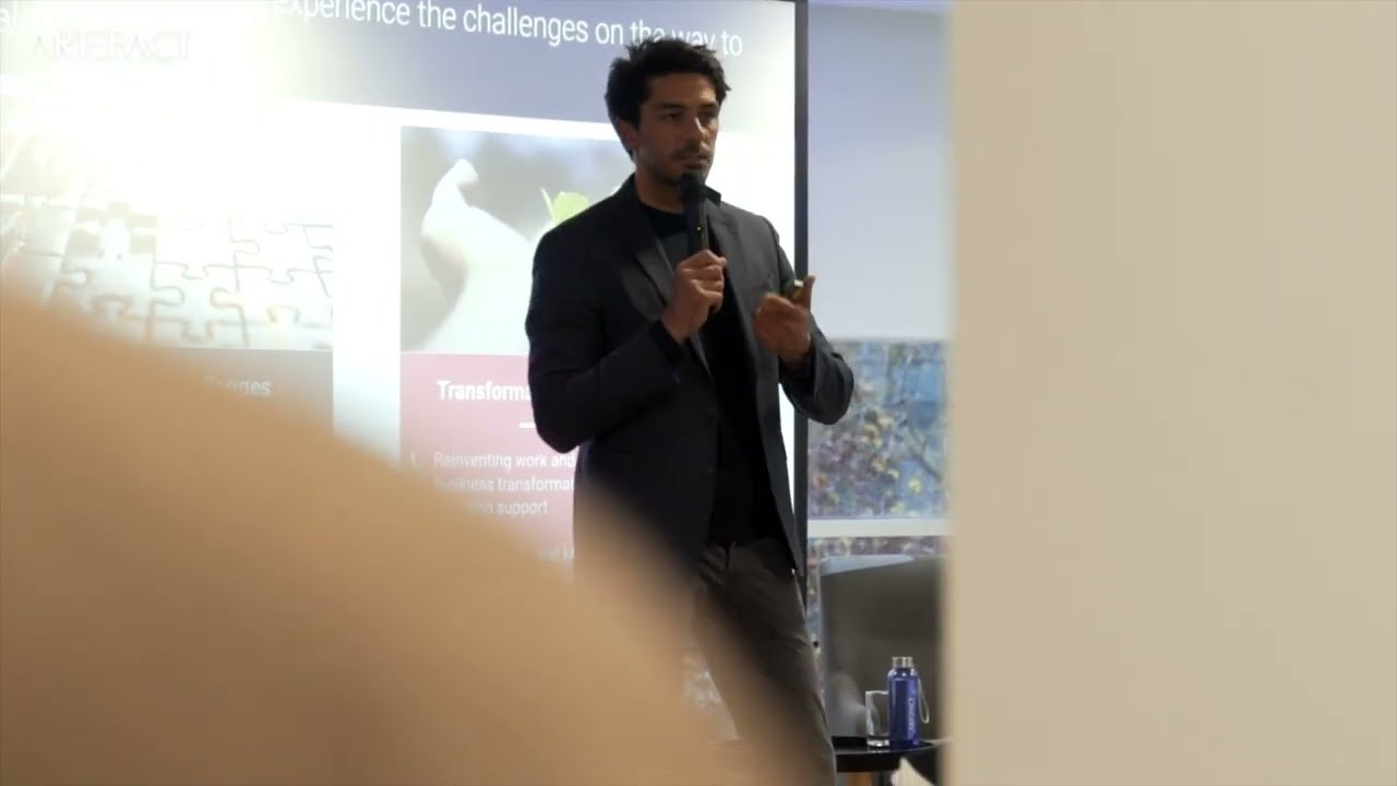 Keynote by Vincent Luciani,  CEO, at the Data & AI Circle on Generative AI, London • Video by Quench