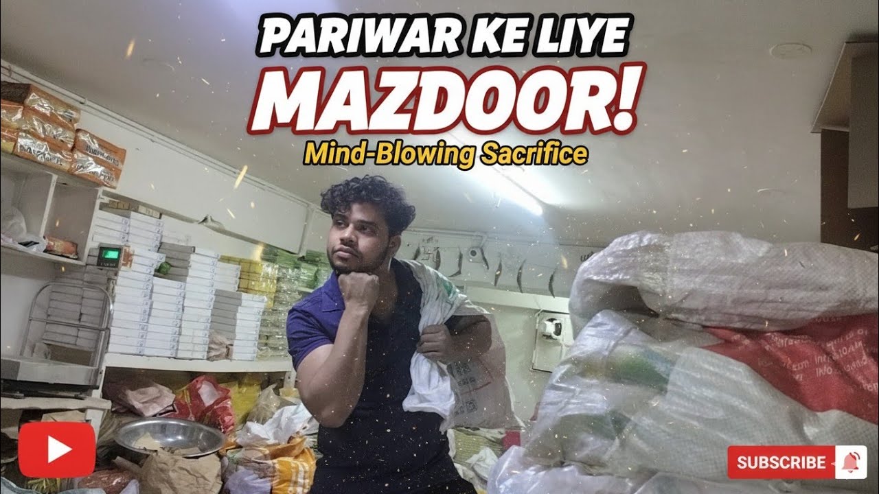 Pariwar Ke Liye Bana Mazdoor 🥺