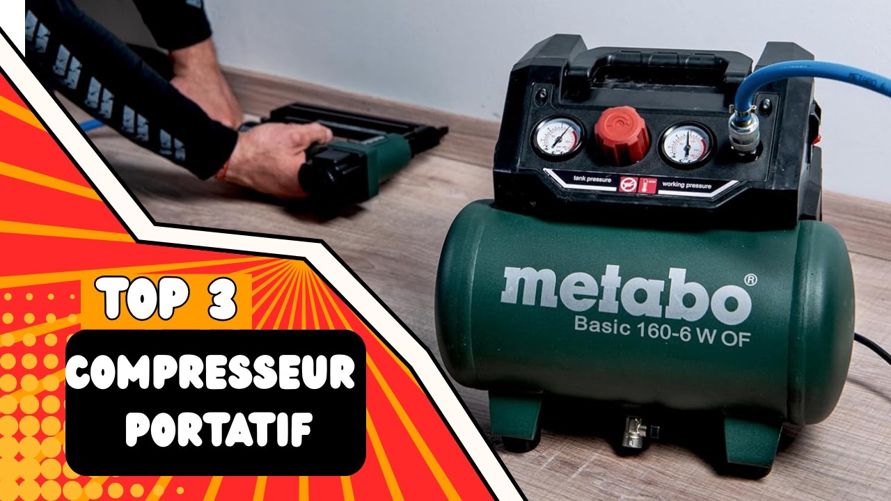 TOP3:Meilleur Compresseur Portatif  2026