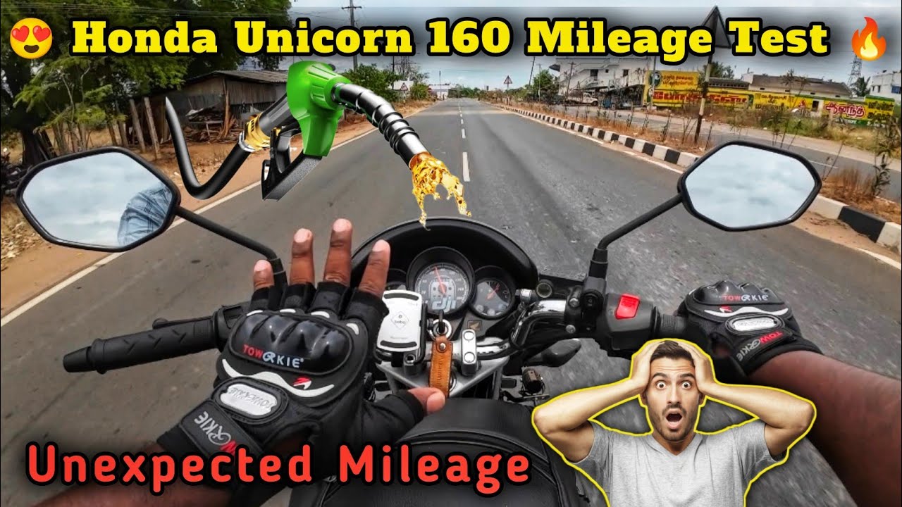 💯 Unexpected Mileage ✅ | Unicorn 160 live Mileage Test 🔥 | UTR Squad 🖐️