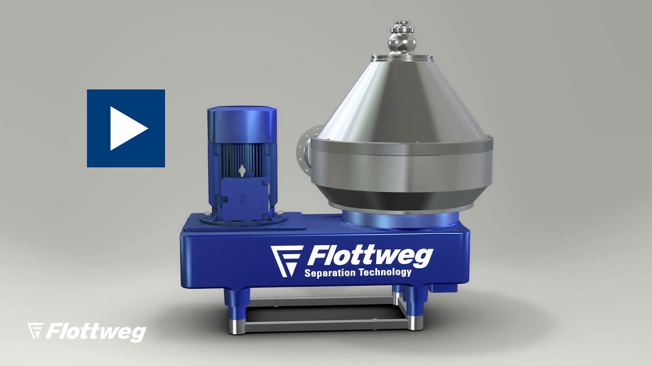 Flottweg Separator für die Bierklärung