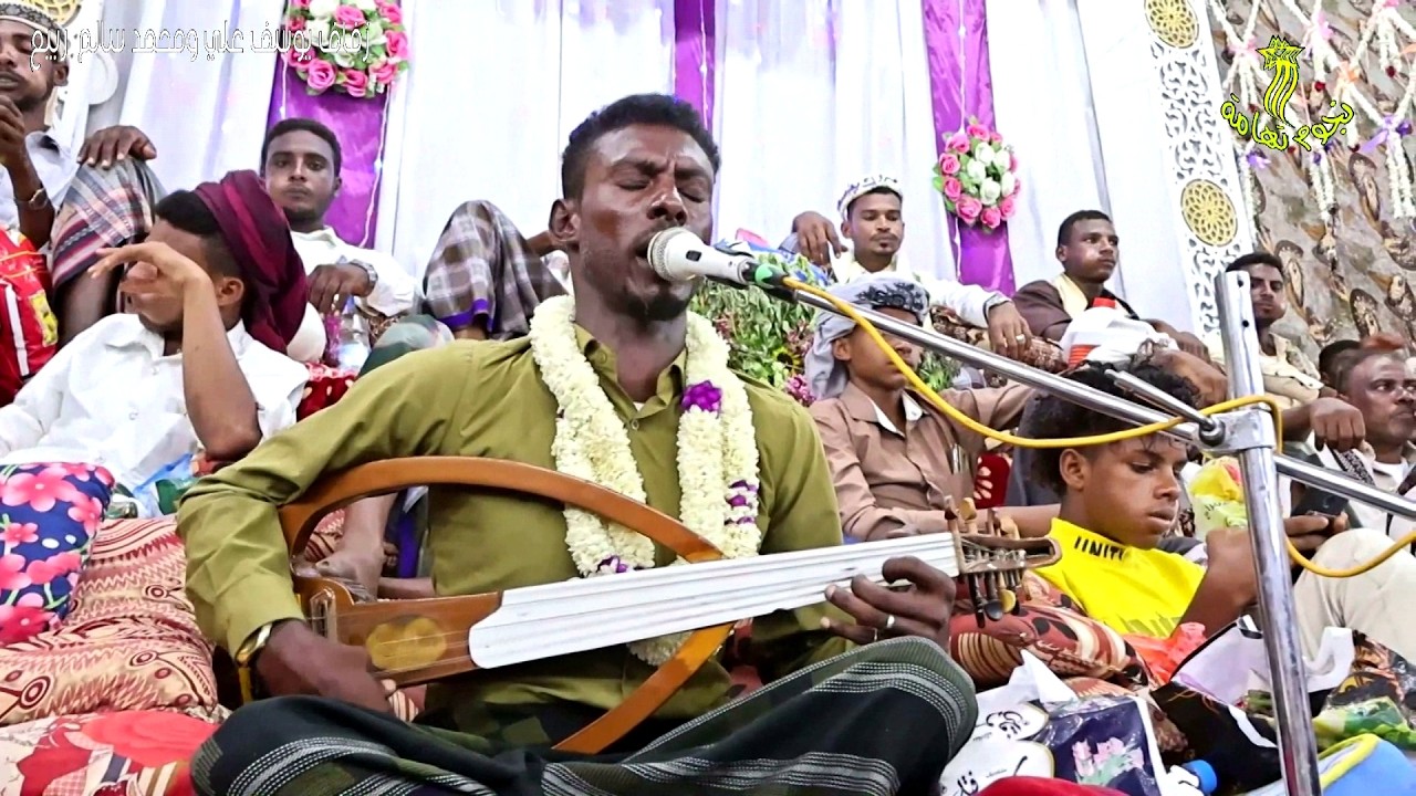 أحب السمر من اول شبابي غناء الفنان اسماعيل جوهر ف زفاف يوسف علي ومحمد سالم ربيع بالتحيتاء دوم الهادي