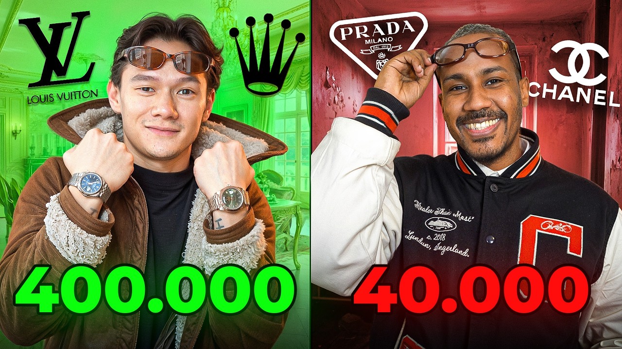 400.000 KR vs 40.000 KR Outfit Challenge!