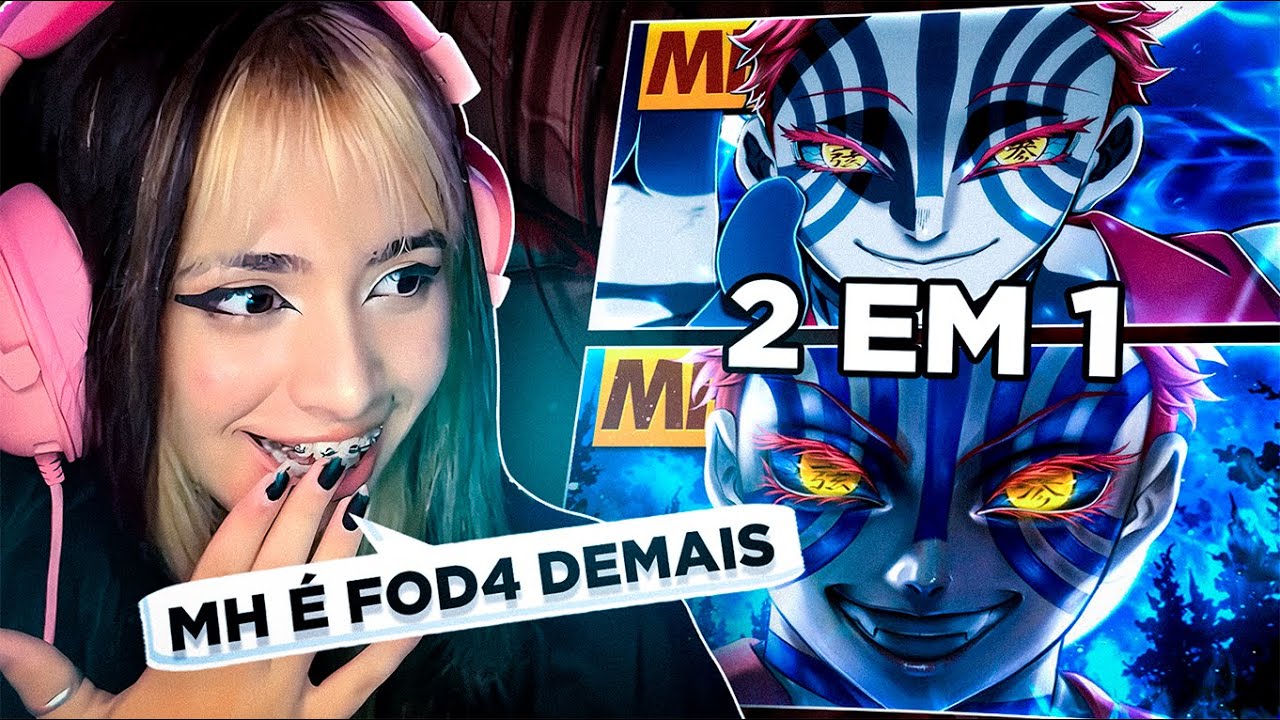 2 EM 1 | Tipo Akaza (Demon Slayer) Prod. Sidney | MHRAP | REACT