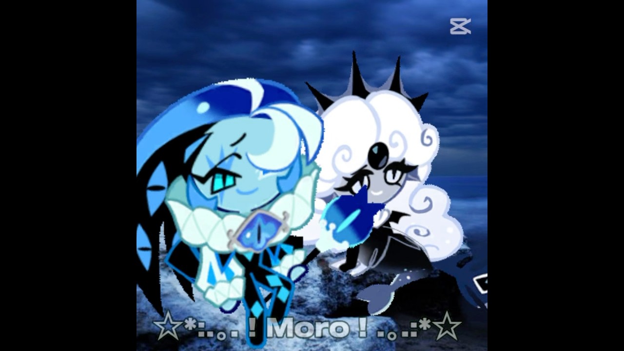 Shadow milk Cookie x Black Pearl Cookie | Cookie run Kingdom/Shadowpearl #cookierunkingdom #cookie #