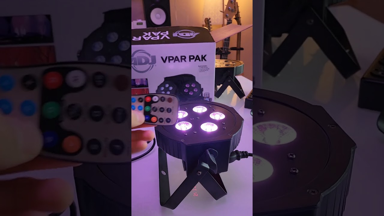 in hand review of ADJ VPAR PAK