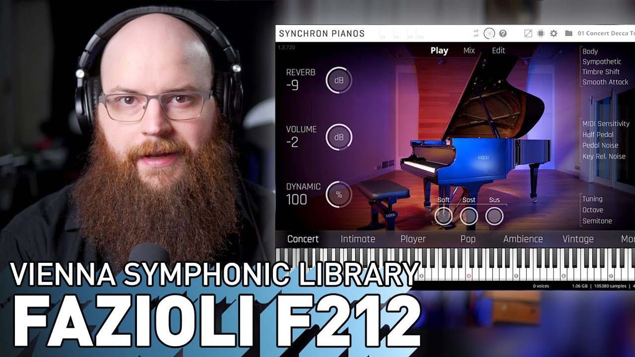 The Best Sampled Piano I've Played | Vienna Symphonic Library Fazioli F212