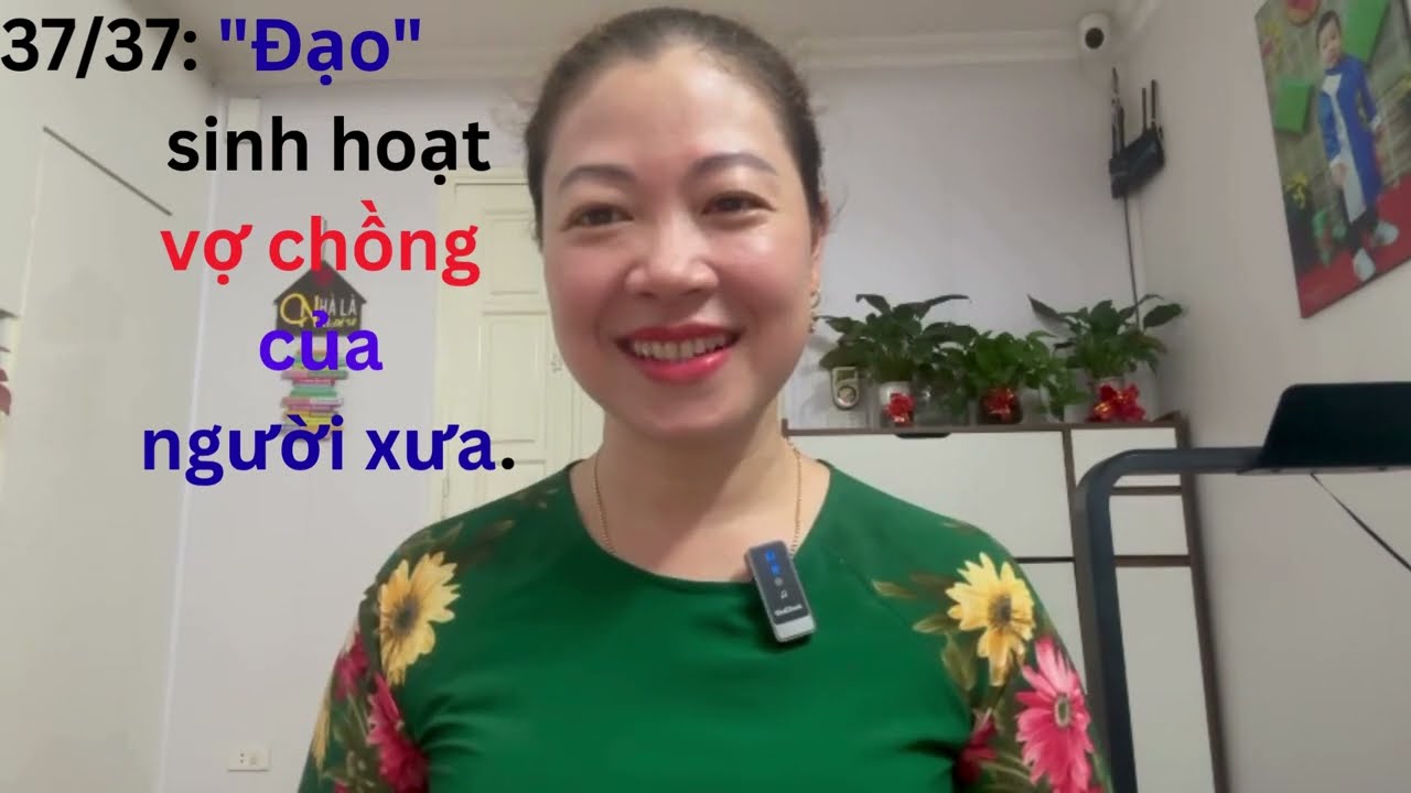 37/37 - Đạo sinh hoạt vợ chồng của người xưa❤️#bichhuelifecoach #giadinh 