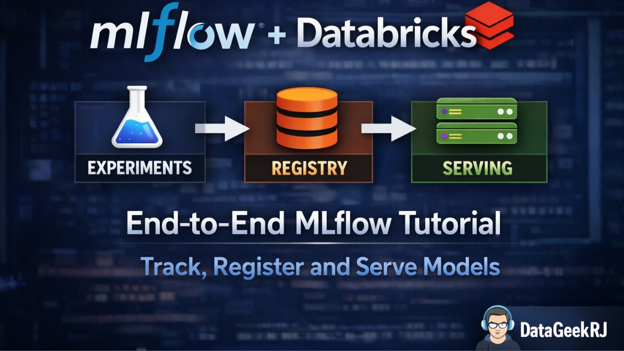 MLflow on Databricks End-to-End Tutorial | Experiments, Registry, Serving, Nested Runs