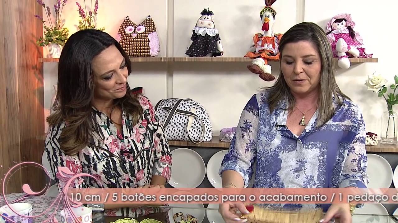 Faça lindos porta bolacha e porta xícara!