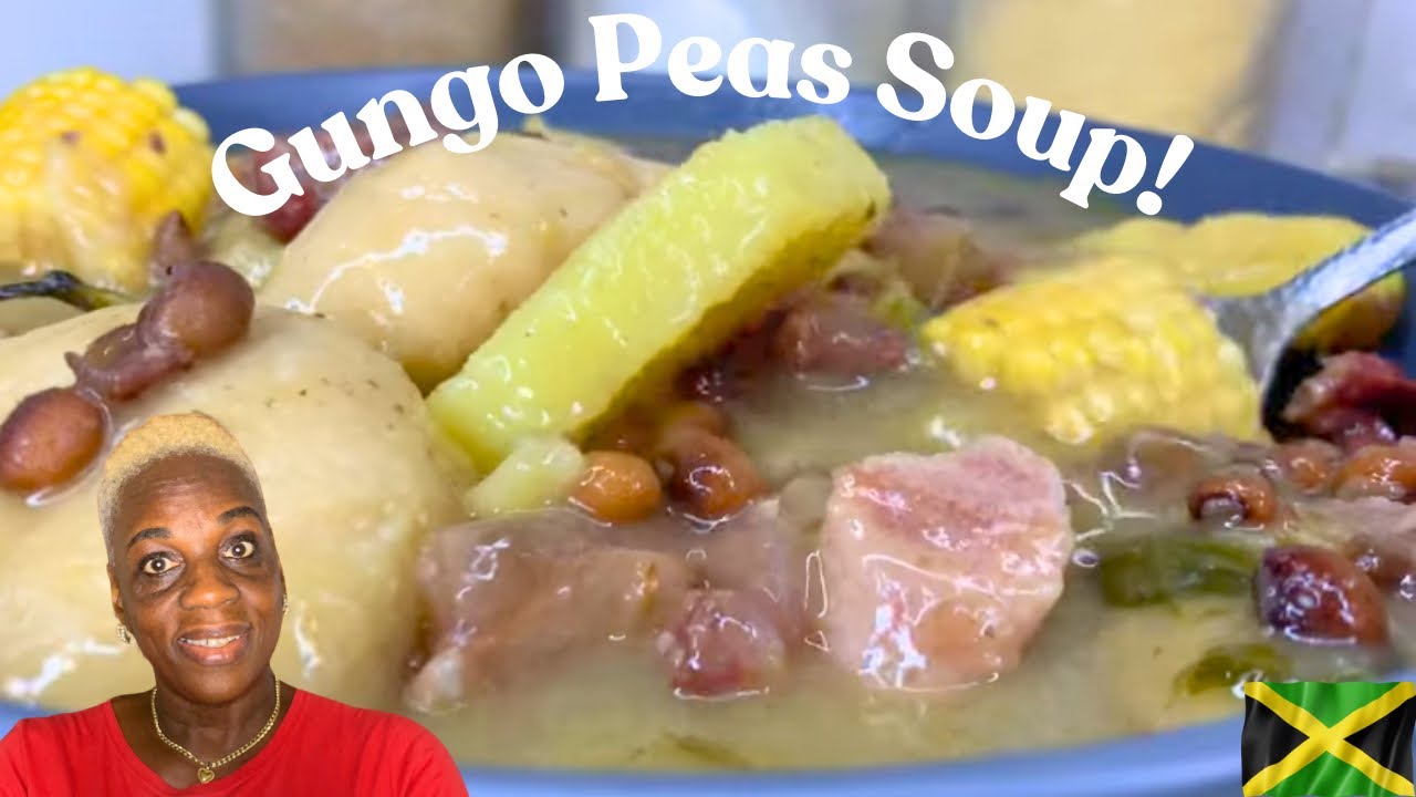 Real Authentic GUNGO PEAS Soup! (So Tasty & Flavorful) | Val&rsquo;s Kitchen 