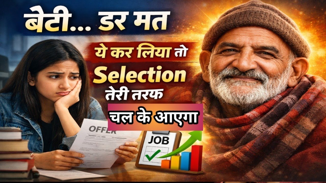 बेटी तेरी नौकरी की तारीख पास है पर इस गलती को अभी दूर कर । 