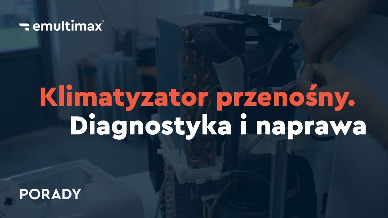 Klimatyzator przenośny - diagnostyka, naprawa i serwis