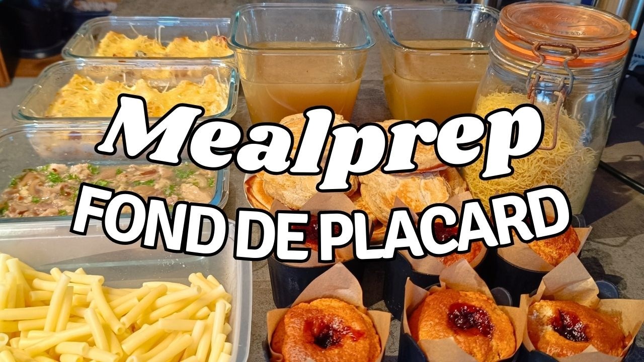 Meal Prep d'Hiver : Cannelloni, Pâté et Muffins avec mes Restes !