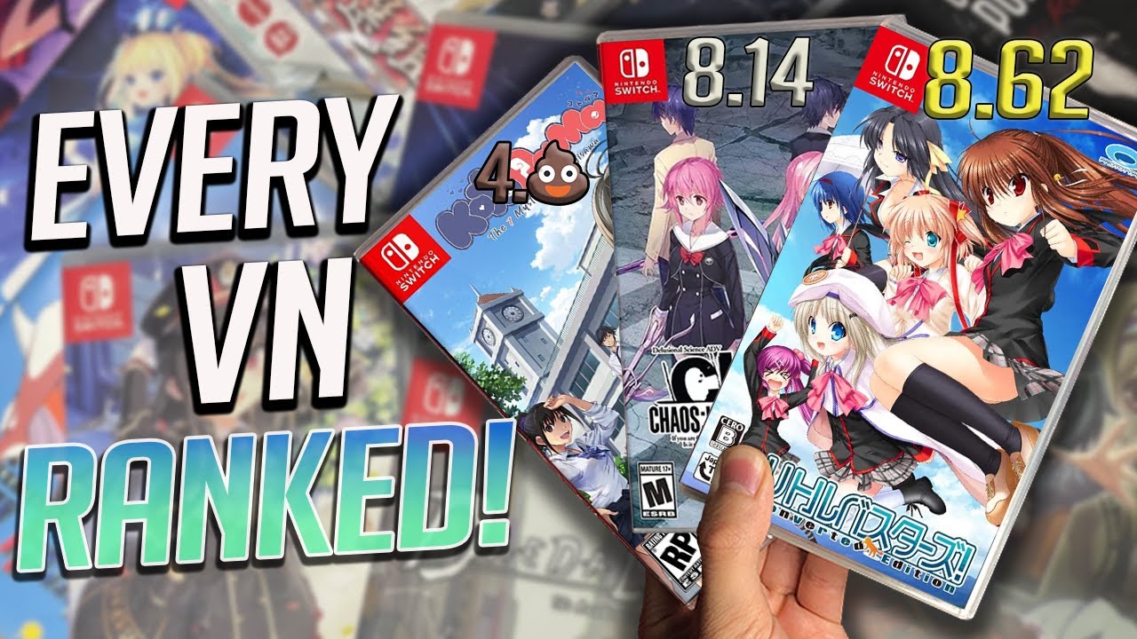 170 Visual Novels on Switch Ranked! - Every VN from WORST to BEST