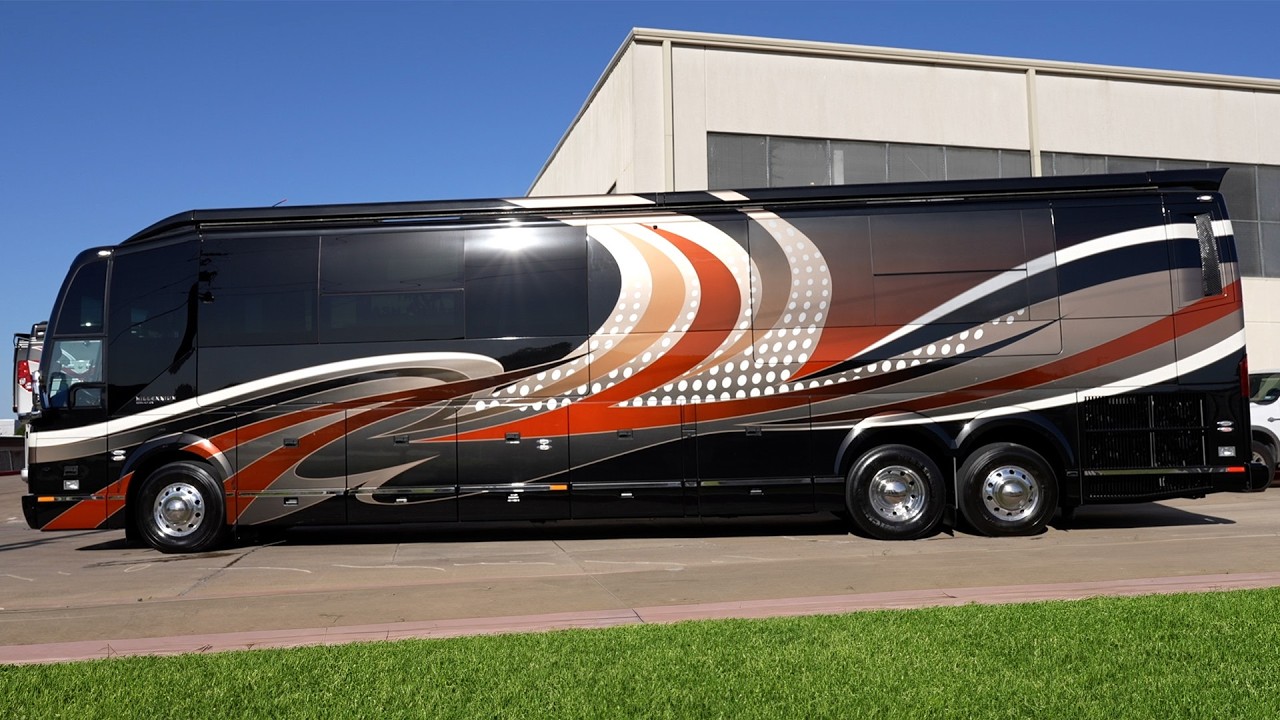One Owner Custom Prevost Millennium Coach For Sale! 