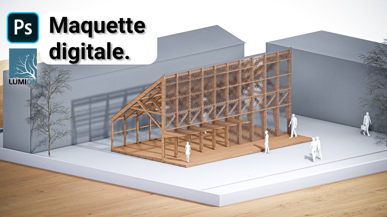 Comment Réaliser la Maquette de son Projet d'Architecture dans LUMION ?