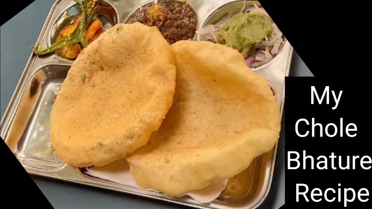 ऐसे बनती हुई में घर पर मिनटो में छोले भटूरे |Chole Bhature | Indian Food |Home Recepie 