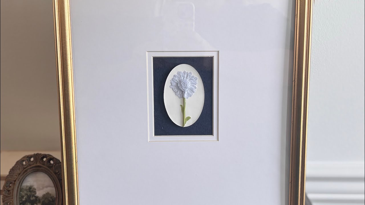 How I Professionally Frame My Floral Intaglios (Step-by-Step)