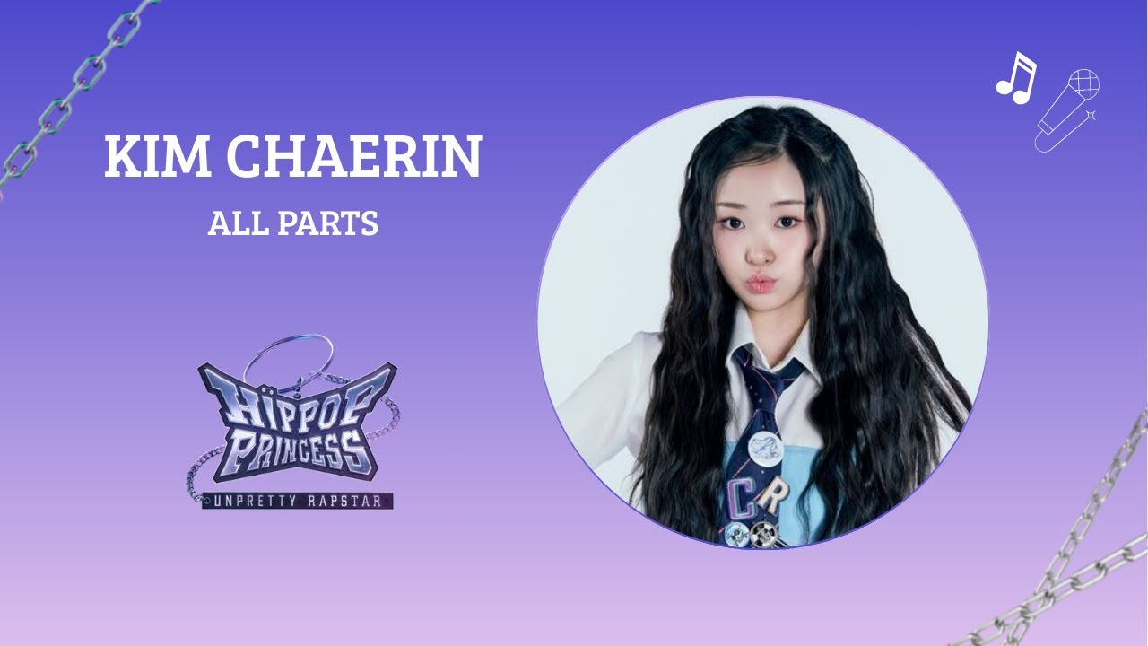 KIM CHAERIN 김채린 キム・チェリン (Hip Pop Princess) - All Parts