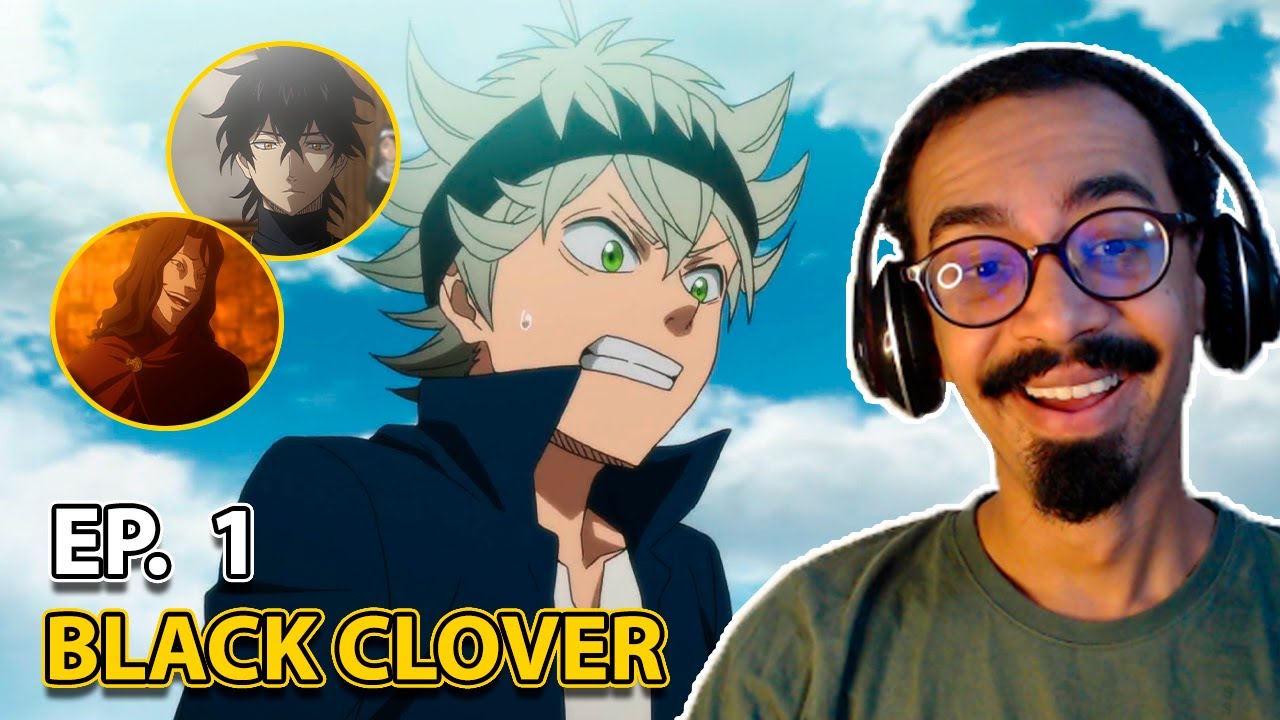 ELE NÃO TEM MAGIA?! O COMEÇO DA JORNADA DO ASTA – React Black Clover EP. 1