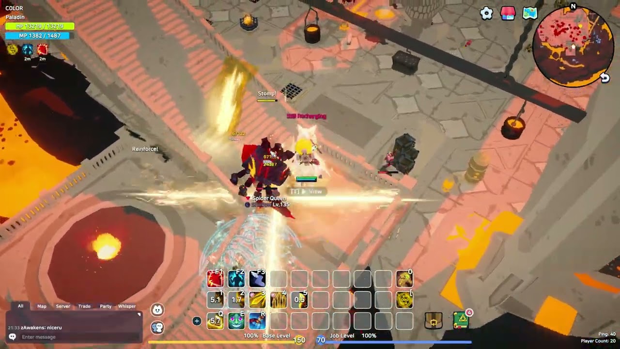Summoner on my pet gryphon SQ kill 3min