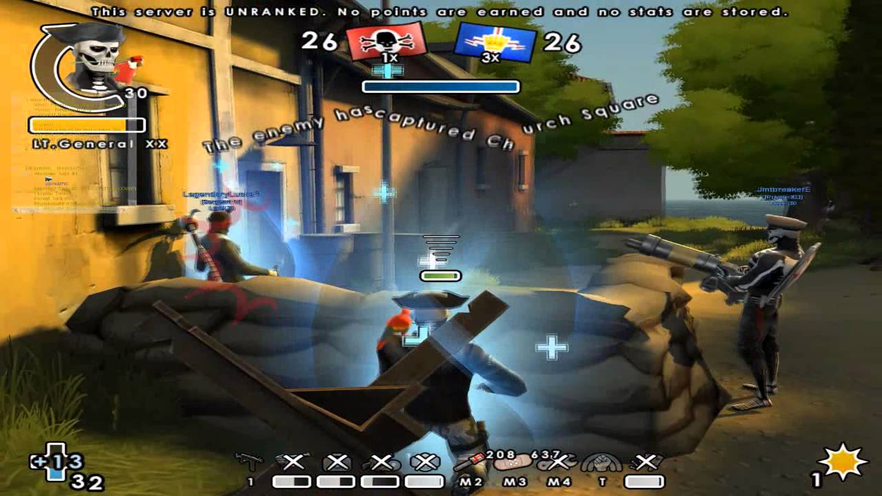 Battlefield Heroes | Funwar: ~[NB]~ vs. eXe  | 6 vs.6
