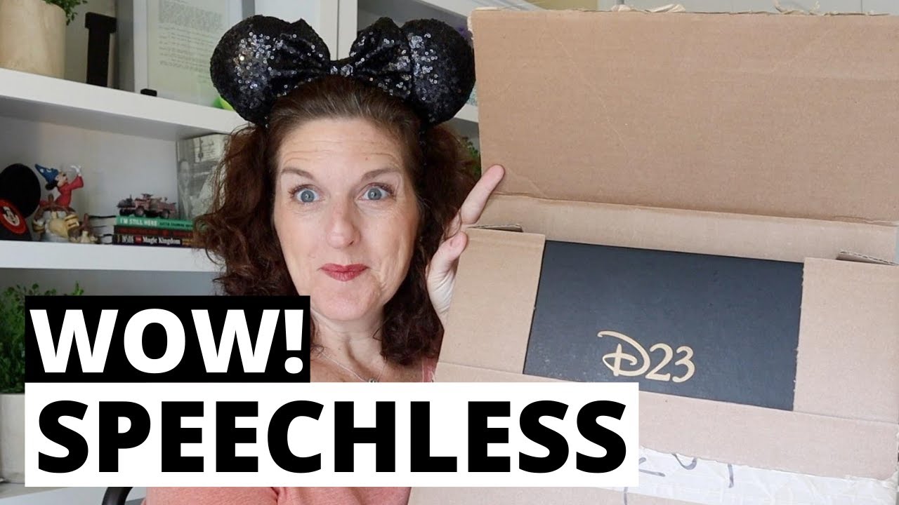 D23 Gold Membership Unboxing!