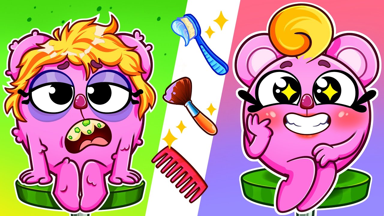 Baby’s First Haircut Song ✂️ Kids Story about Healthy Habits by Baby Zoo & Friends