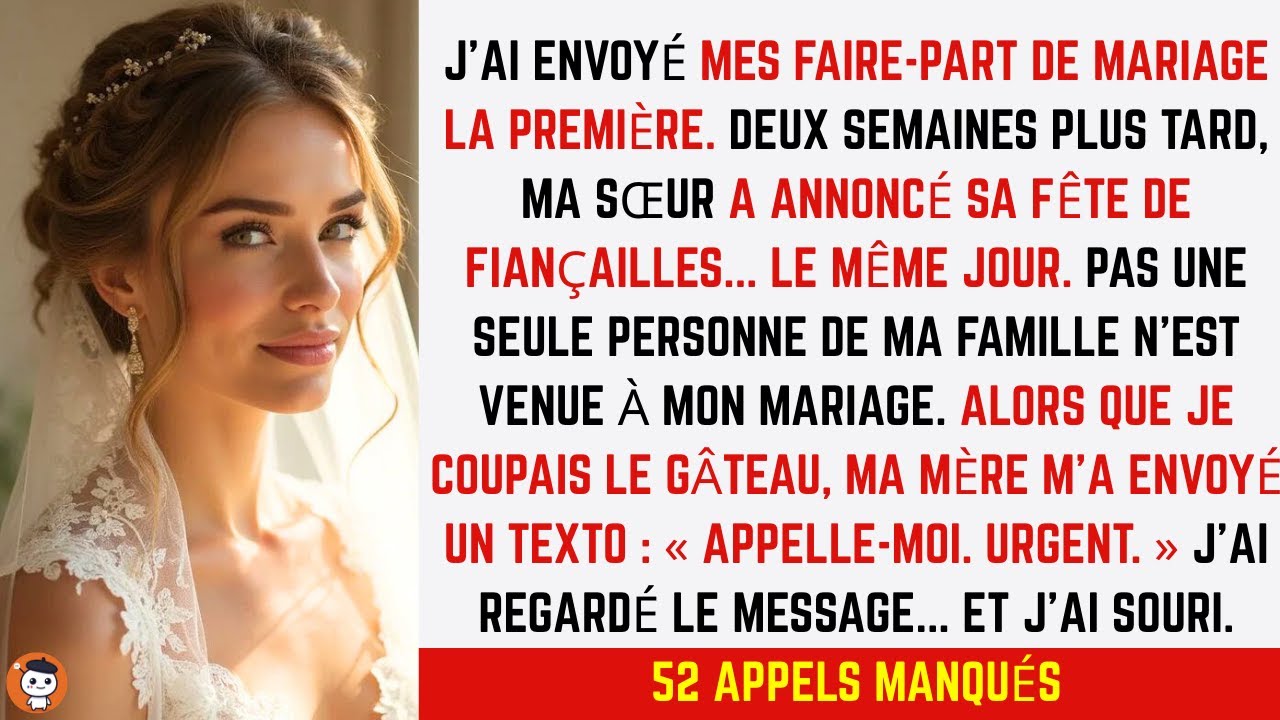 Personne n’est venu à mon mariage… puis j’ai vu ma sœur porter ce qui m’était destiné