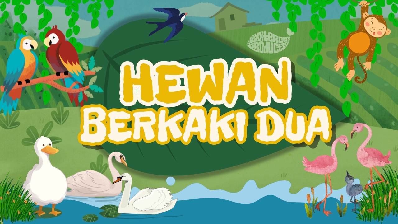 HEWAN BERKAKI DUA  || Belajar mengenal jenis-jenis hewan yang memiliki dua kaki
