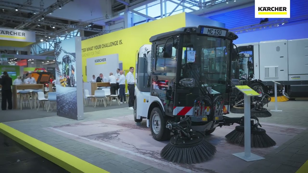 K&auml;rcher Municipal auf der IFAT 2024