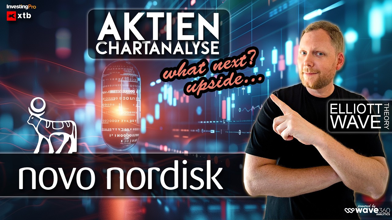 Novo Nordisk (NVO) zwischen Genie & Wahnsinn – Upside Potential oder drohen weitere Tiefs? | Wave360