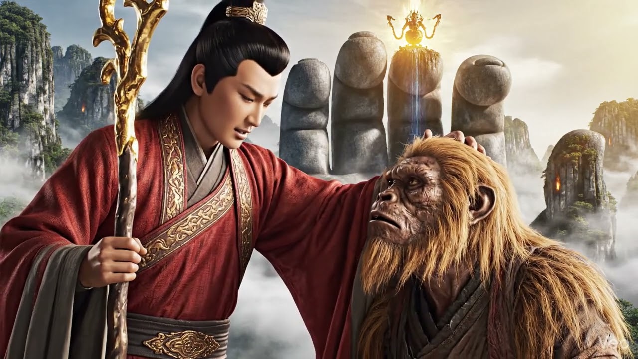 Tây Du Ký ( Phần 5: Nhân Duyên Tiền Định )#TayDuKy #JourneyToTheWest #TonNgoKhong #SunWukong #veo3