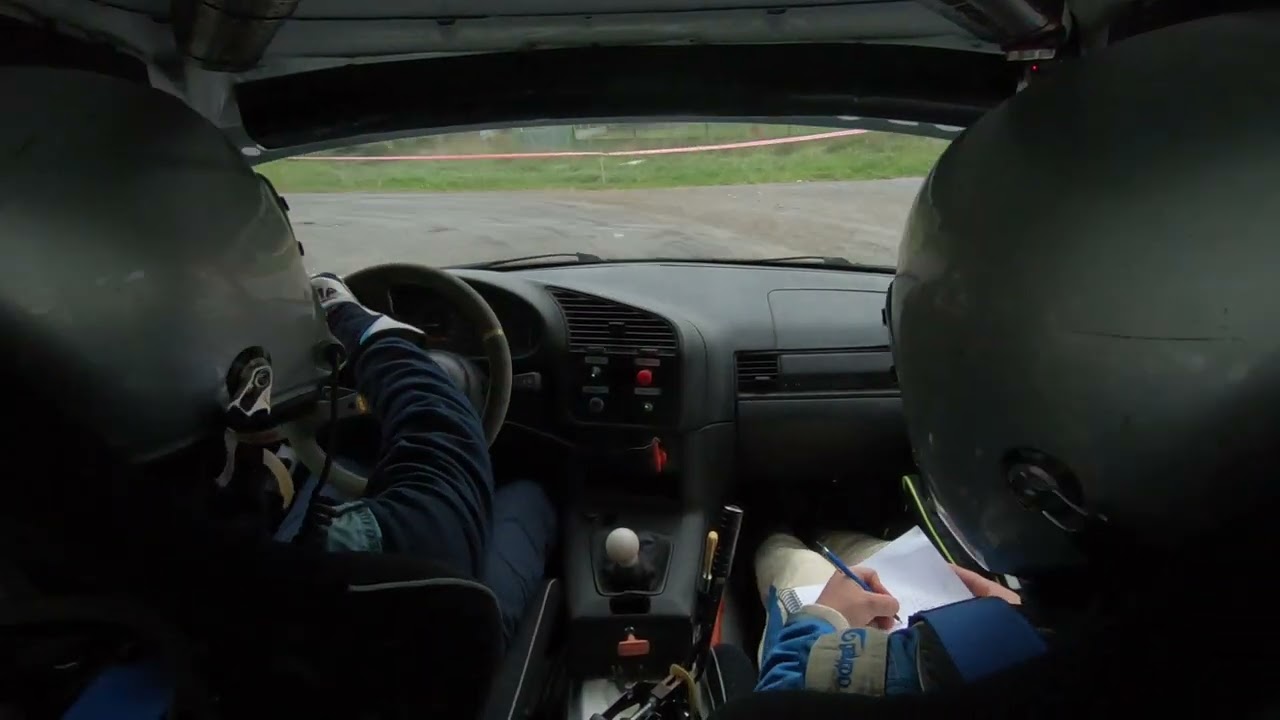 Onboard Mario Saa - &Aacute;lvaro Cerqueiras / BMW E36 328i / Rally San Froil&aacute;n 2022 TC Mosteiro Pol 1