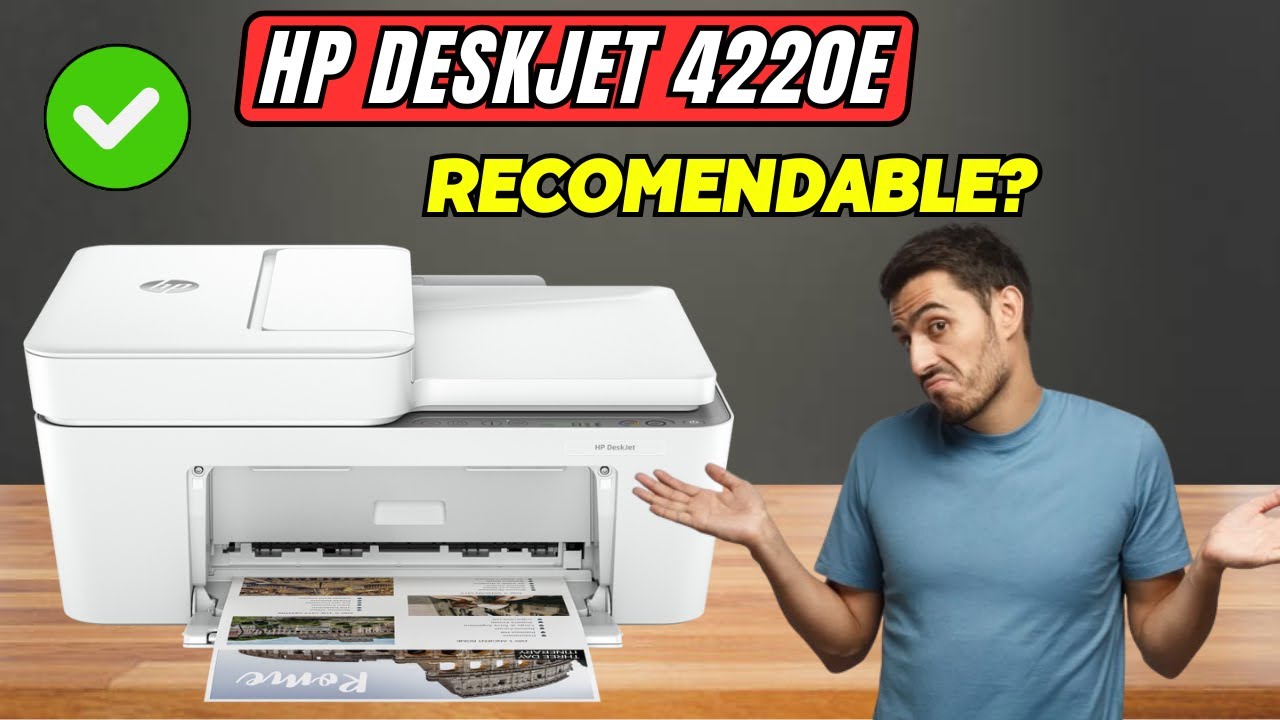 🖨️ Impresora Multifunción HP DeskJet 4220e | Opinión Español 🖨️