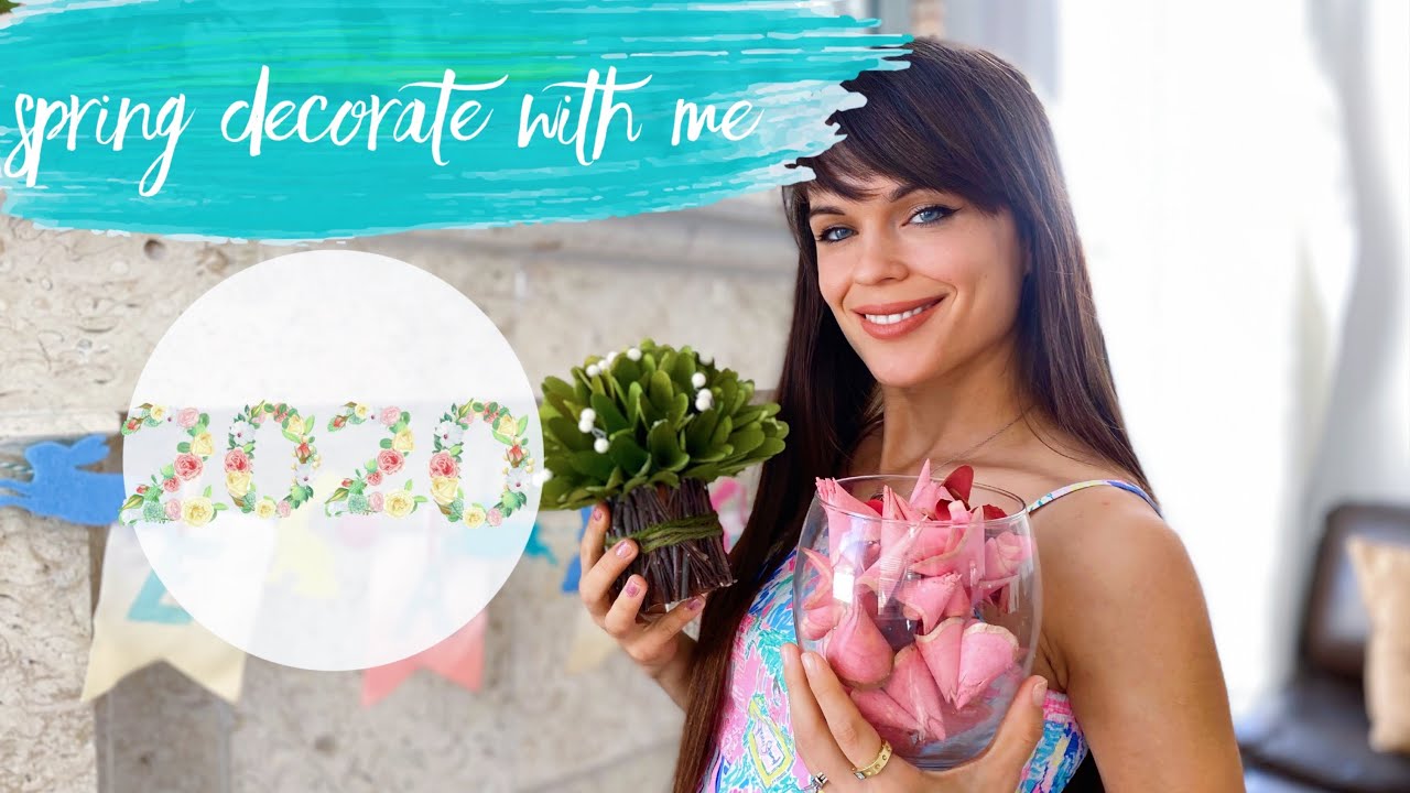 Spring Easter Decorate With Me 2020 | Minimalist Contemporary Decor
