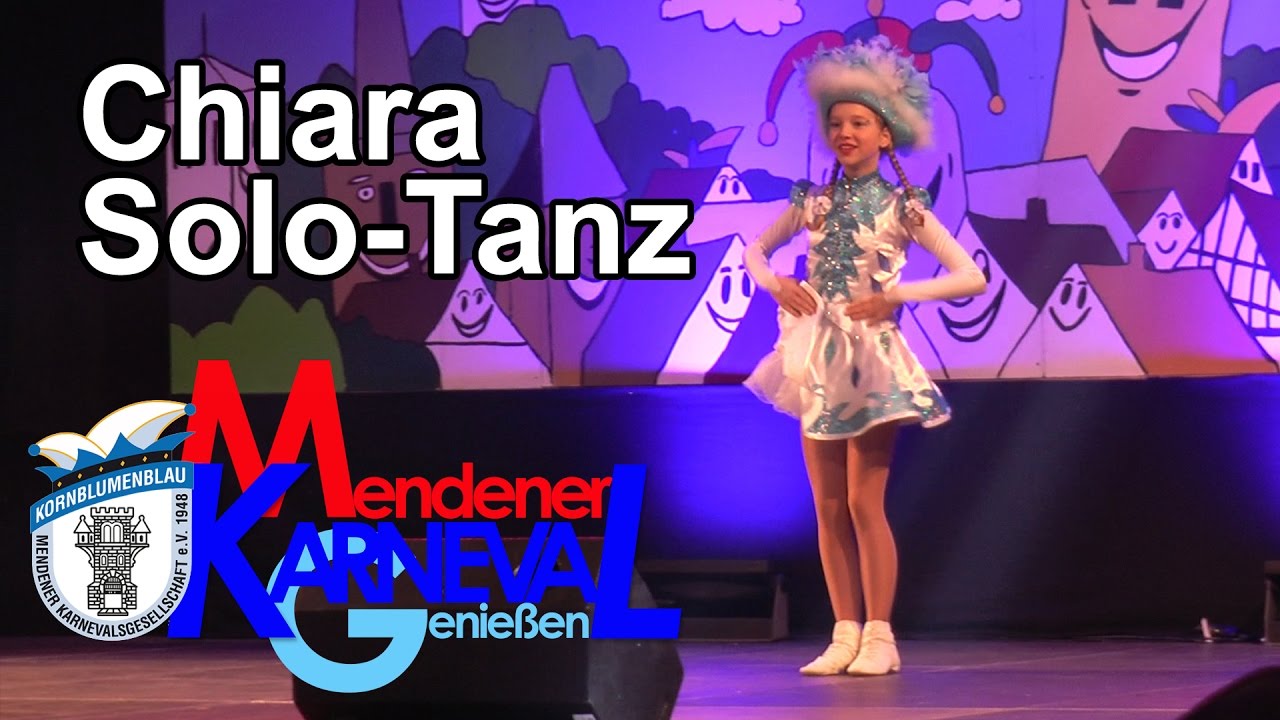 Chiara - Tanz Solo - MKG Kornblumenblau Prinzenproklamation 2016