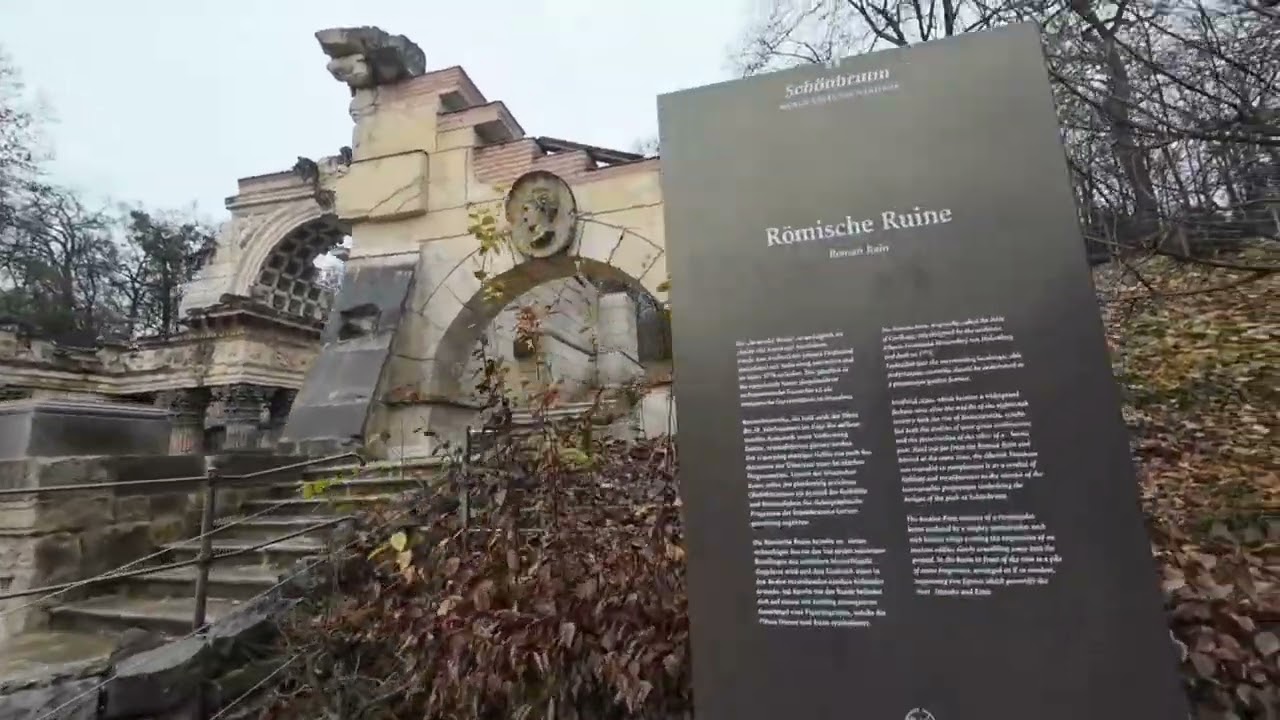 Schonbrunn palace#walking tour#vienna#Austria#vienna#winter