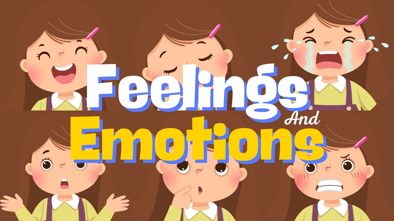 Understanding Feelings and Emotions: Vocabulary for kids - English Educational Video.
