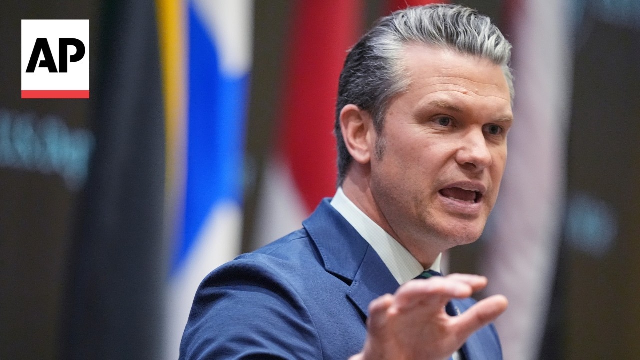 Pete Hegseth says Iran 'is hoping that we cannot sustain this'