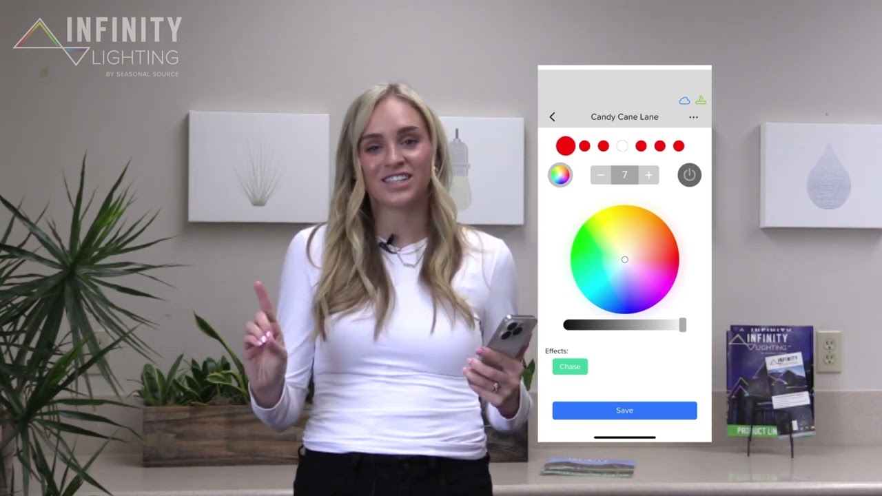 How to Use the Infinity Lighting Mobile App