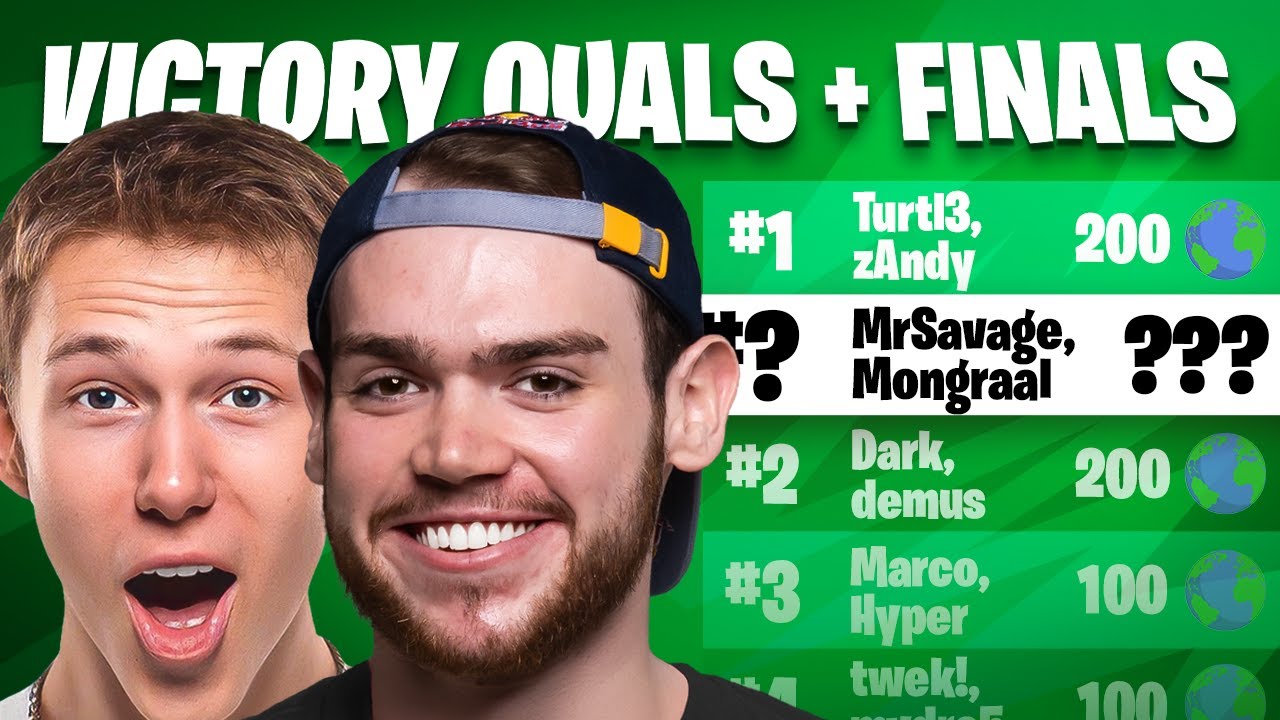Mongraal | Victory Cup Qualifiers & Finals ft. MrSavage (Full Gameplay)