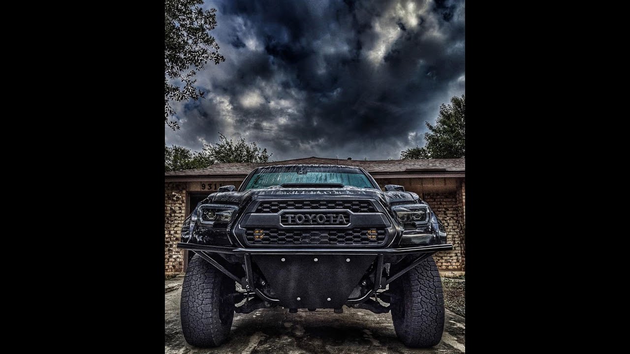 FABRICATING A CUSTOM PRERUNNER BUMPER ON A 2018 TOYOTA TACOMA!