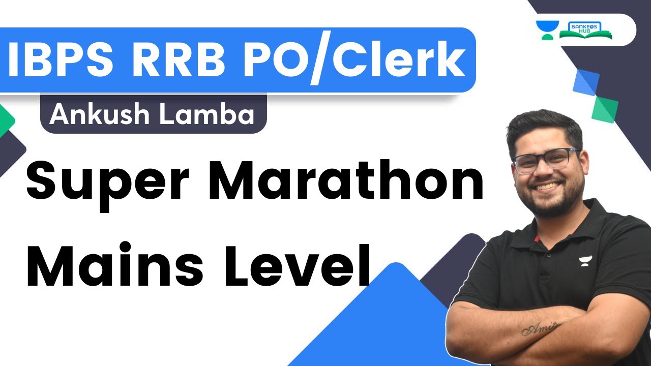 MAINS REASONING MARATHON | Bank Exams 2022 | Ankush Lamba | Bankers Hub