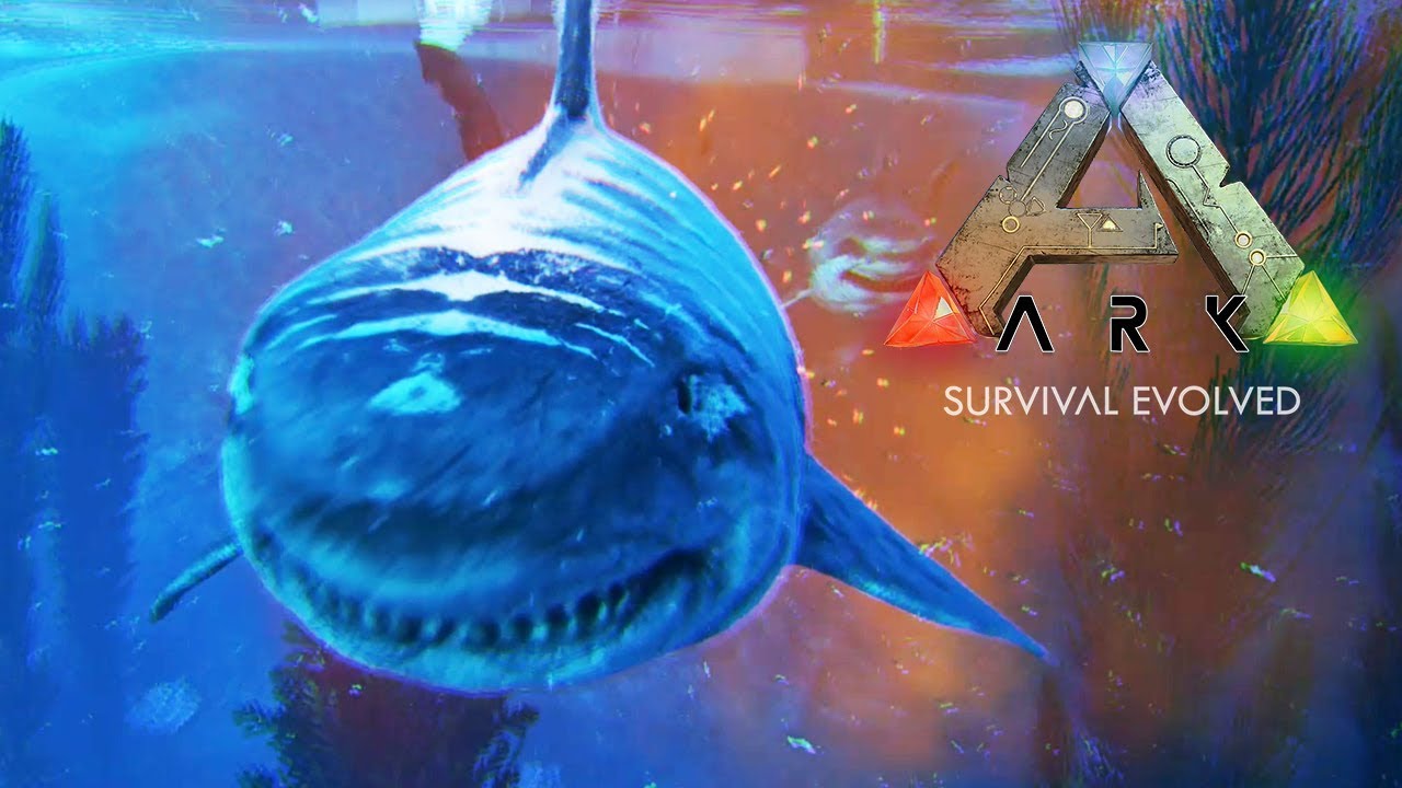 TIBURONES ASESINOS ME COMEN!! ARK SURVIVARK #4