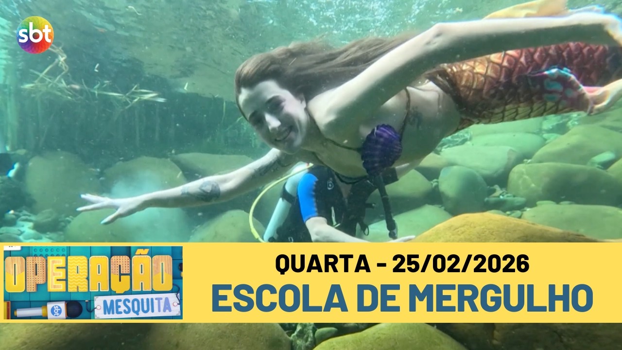 Operação Mesquita 25/02/2026 - Escola de Mergulho + Mergulho em Fernando de Noronha