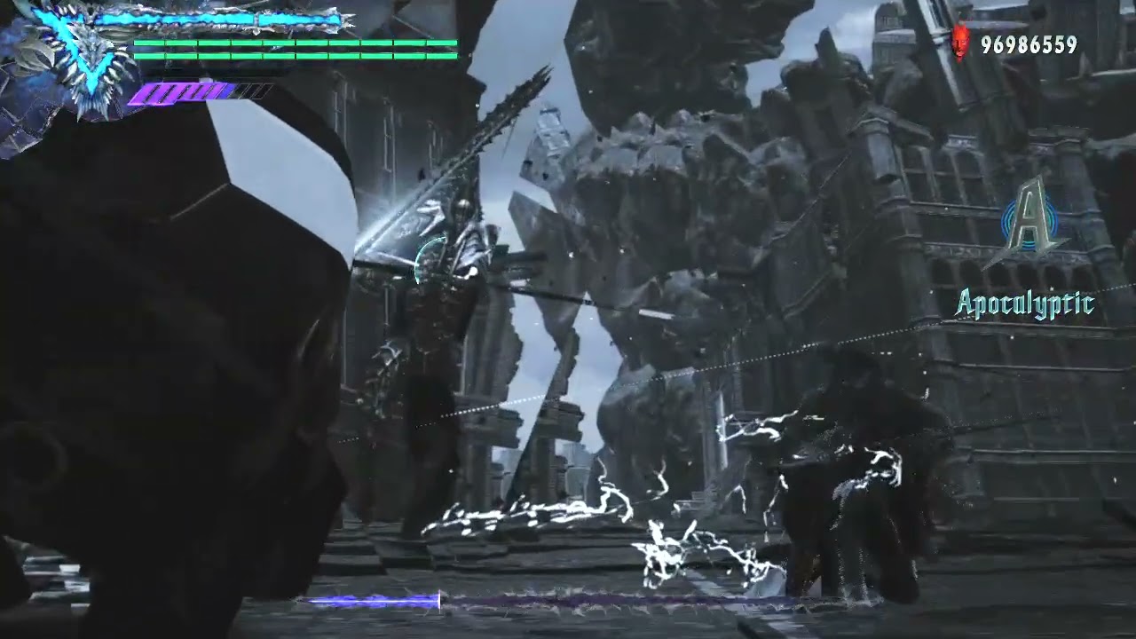 Vergil vs Cavaliere Angelo (Yamato Only)